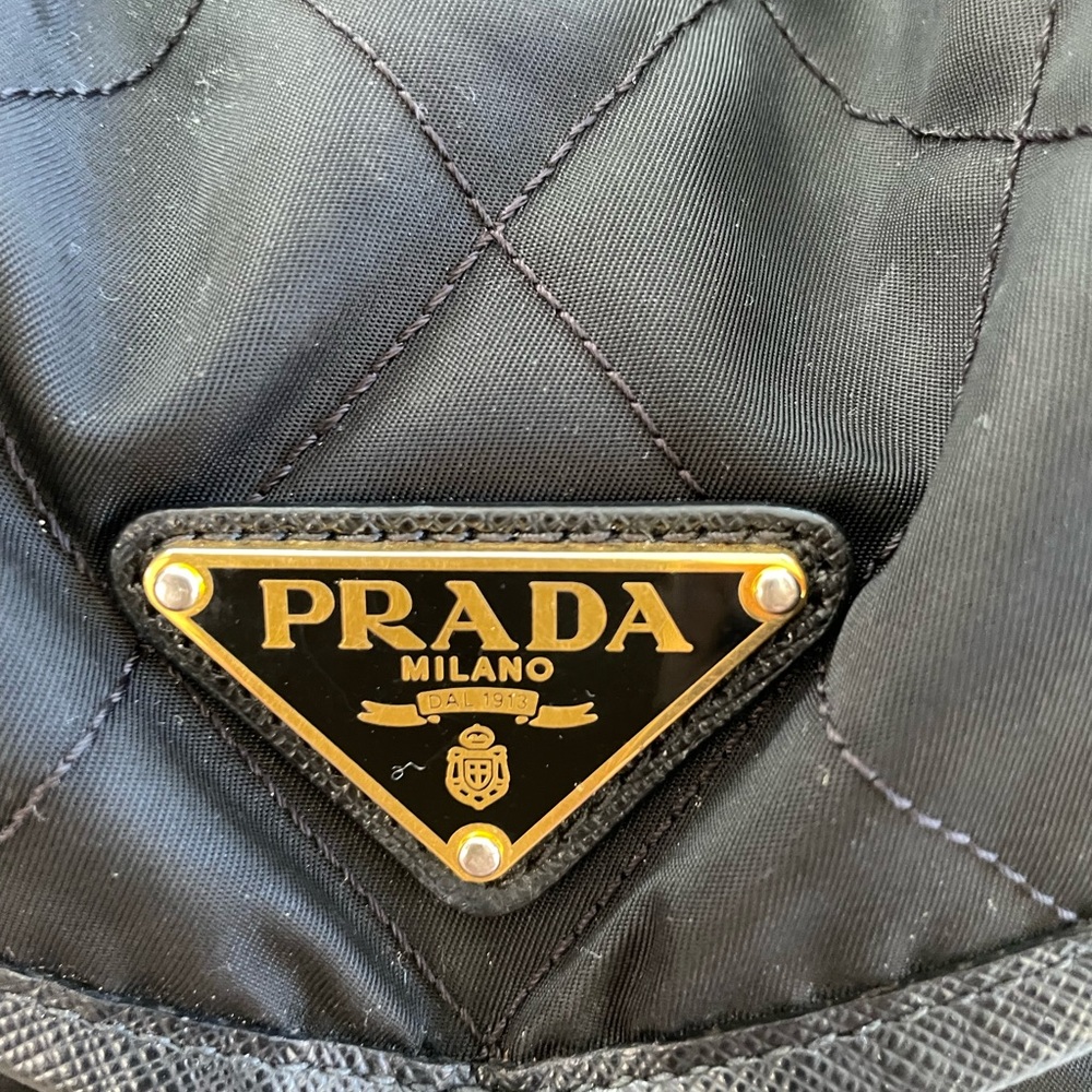 Black Prada Backpack - Picture 2 of 6